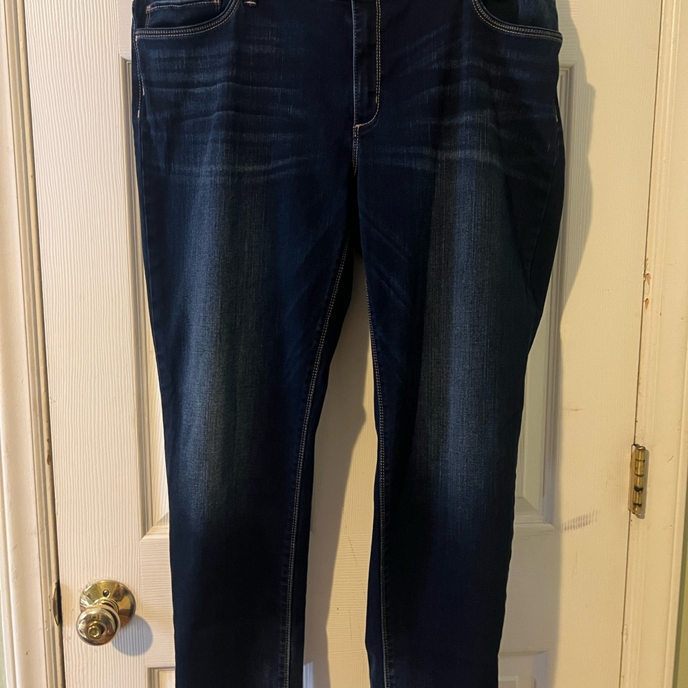 White House Black Market Skinny Jeans - Black